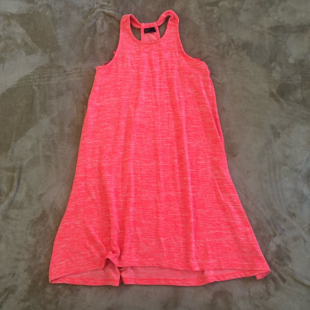Racer-back Hot Pink Summer Dress